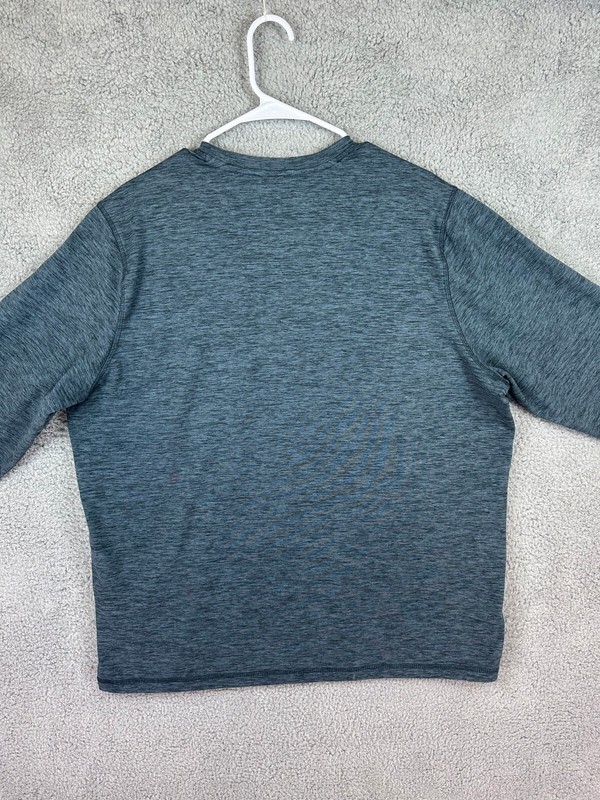 Rugged Elements Durable Utility Long Sleeve Shirt Men’s XL Gray Stretch Rugby gallery