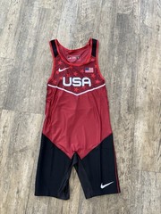 Nike USA Weightlifting Singlet Gym Stars Team Men’s Size Large New