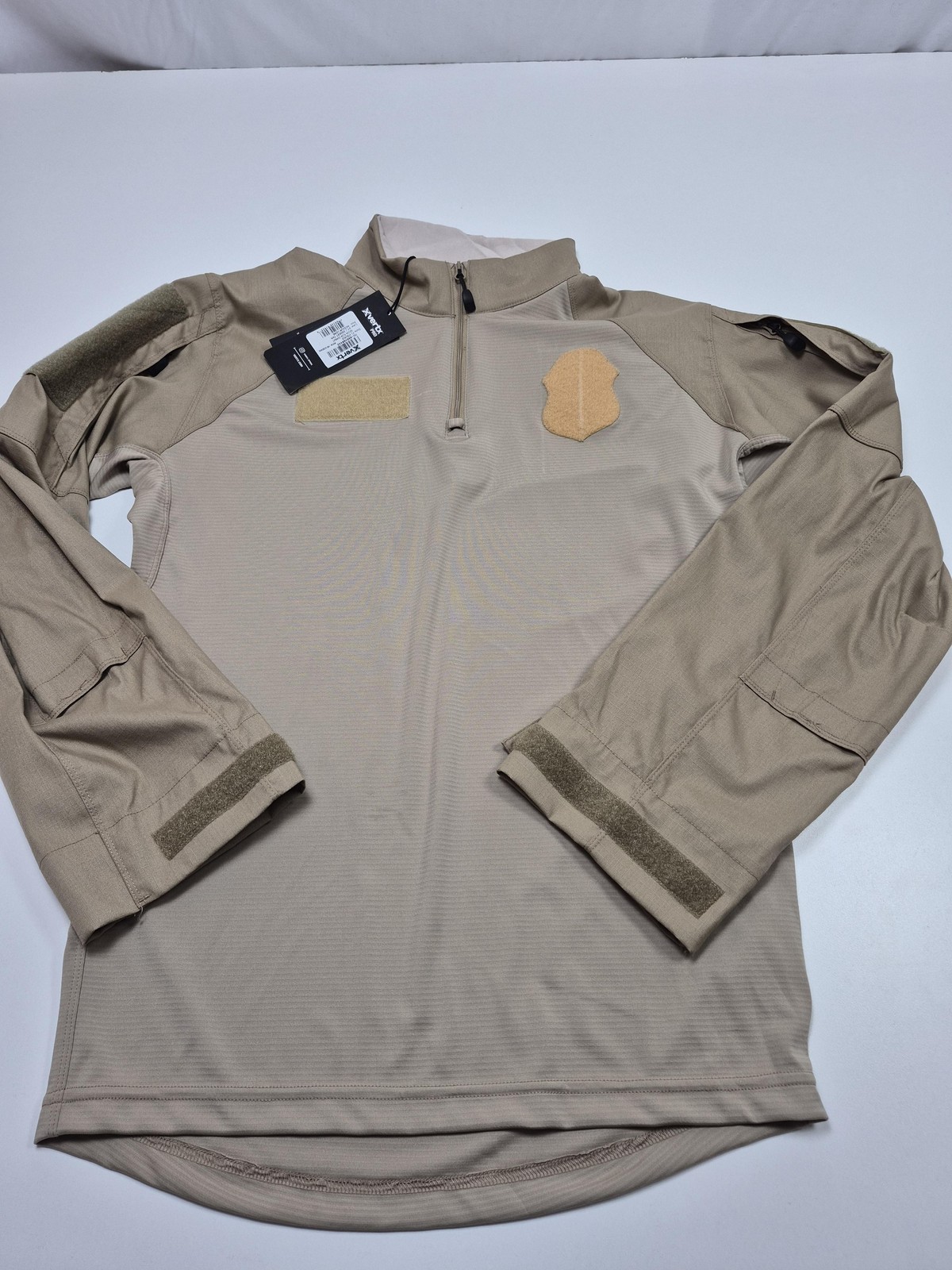 Vertx PRO Recon Flex Combat Shirt Mens MT Desert Tan 1/4 Zip Long Sleeve gallery