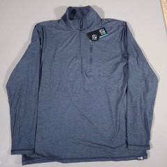 Salt Life SLX Performance Pullover Mens XL Navy Heather Quarter Zip SLM6249