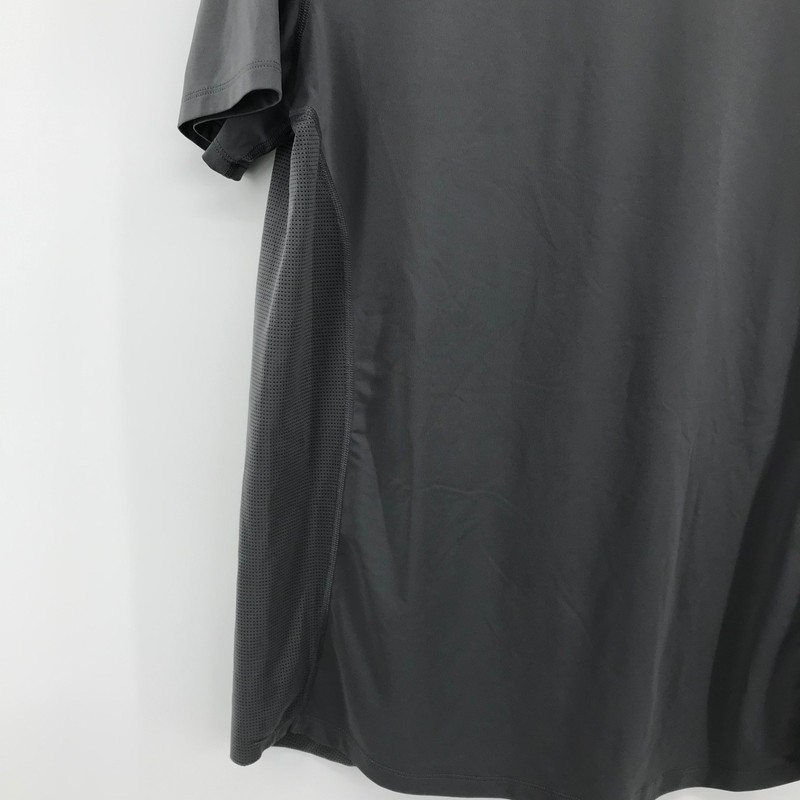 Under Armour Fitted Heatgear Threadborne Gray SS Shirt Size M MD Medium gallery