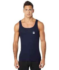 Hugo Boss Men’s Stretch-cotton tank top with exclusive logo Navy L