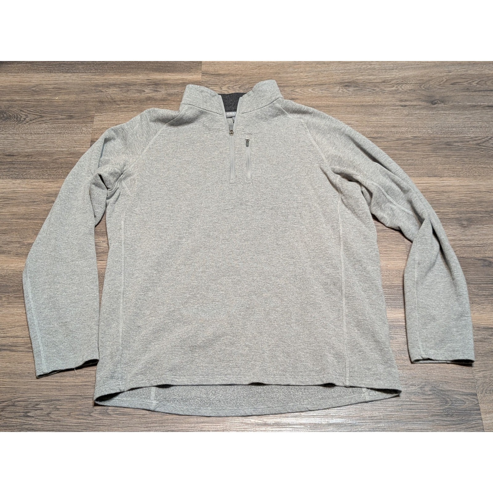 Free Fly Mens Quarter Zip Pullover Fleece Sweatshirt Gray XL Comfort Adventure gallery