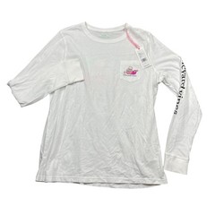 Vineyard Vines NEW W/Tags Mens Large Long Sleeve White Ski Whale