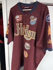 Platinum Fubu Harlem Globetrotters Warm Up Shooting Shirt Jersey Size 3XL