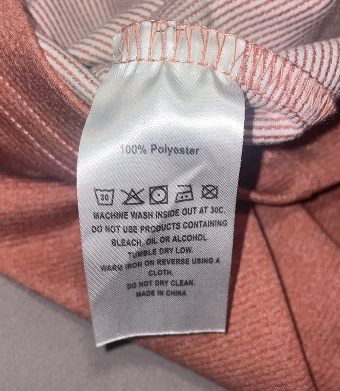 Maelreg Performance Pullover Mens XL Peach 1/4 Zip Long Sleeve Active Shirt gallery