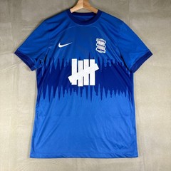 Nike Birmingham City FC Undefeated Soccer Jersey Mens Large Blue Football Shirt