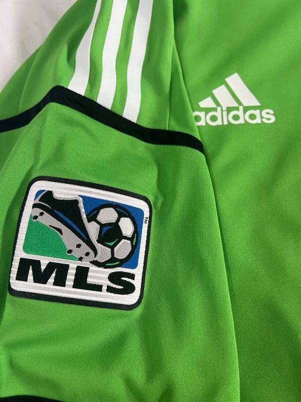 🔥Adidas MLS Soccer Jersey GK JSY P X13928 "TEAM CREST HERE" Mens LARGE NWT $110 gallery
