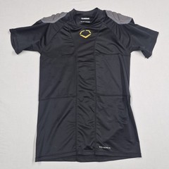 Evoshield Swag Tech Padded Compression Baseball T Shirt Gray Youth Sz XL