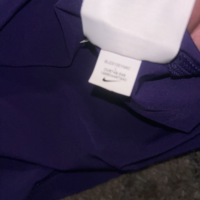 Nike Dri-Fit Football Coach Polo - Men's Medium Purple Top - DV6749 548 gallery