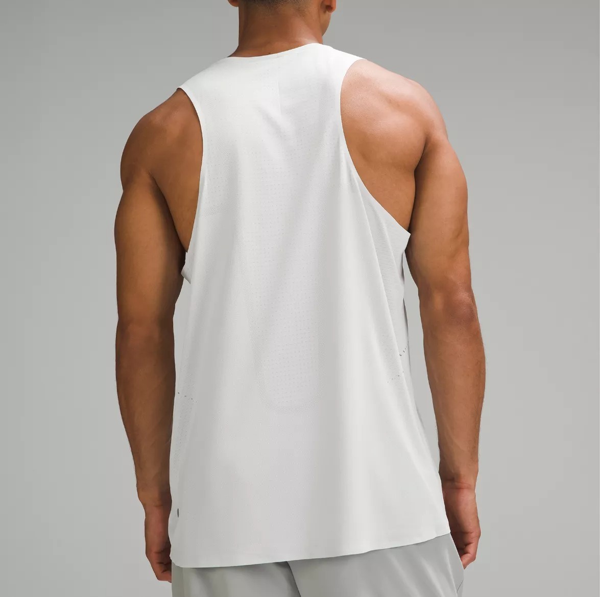Lululemon Men's Fast and Free Singlet Breathe Running Tank Top, White Small gallery