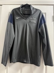 Nike Baseball New York Yankees 1/4 Zip Long Sleeve Activewear Pullover Large