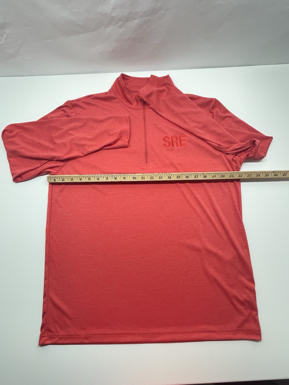Team 365 Knits Mens Zone Sonic Heather Performance Quarter-Zip (L) SKU#0131. gallery