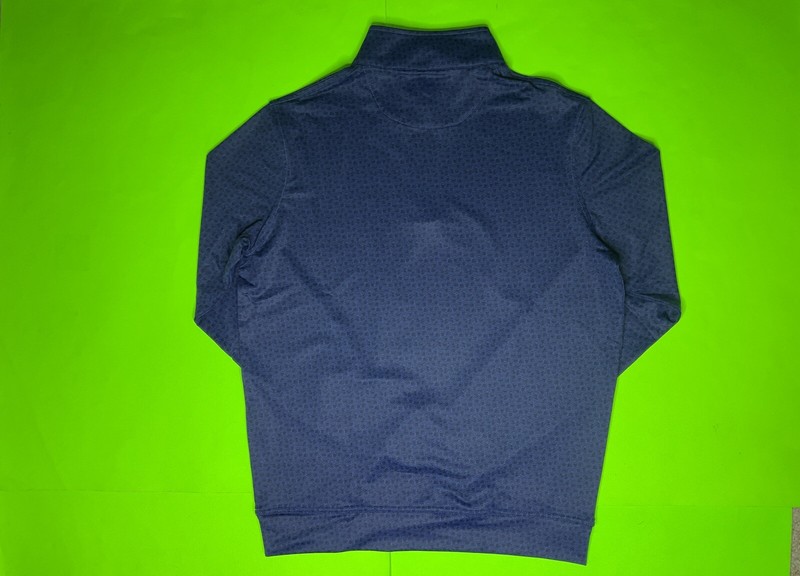 PETER MILLAR Mens SMALL Crown Sport Performance Quarter-Zip Navy Blue NEW gallery