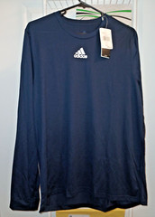 Adidas Men’s Creator LS Tee Compression Long Sleeve Shirt EK0124 – NAVY BLUE