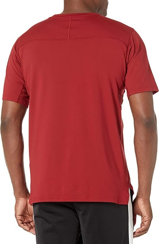 Puma L67825 Mens Red Train Cloudspun Layered Look Performance Tee Size M gallery