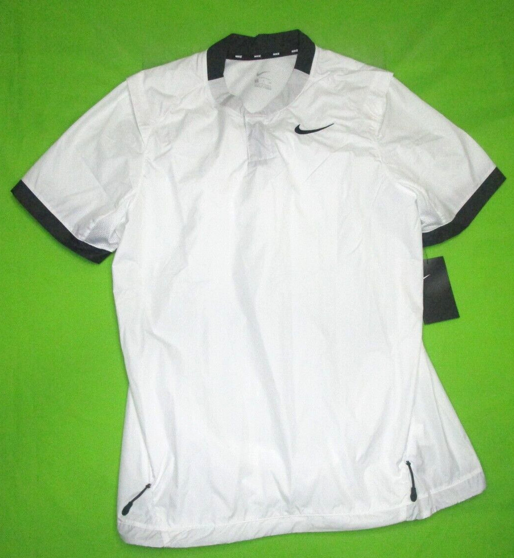 Nike Windshirt Short Sleeve Pullover Jacket - Men's Size Small (BQ3237-100) gallery