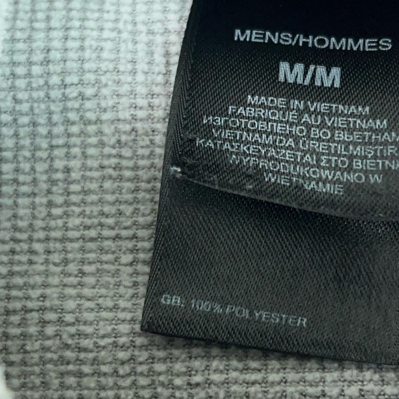 North Face Pullover Mens Medium Gray Quarter Zip Long Sleeve Athletic Hiking Top gallery