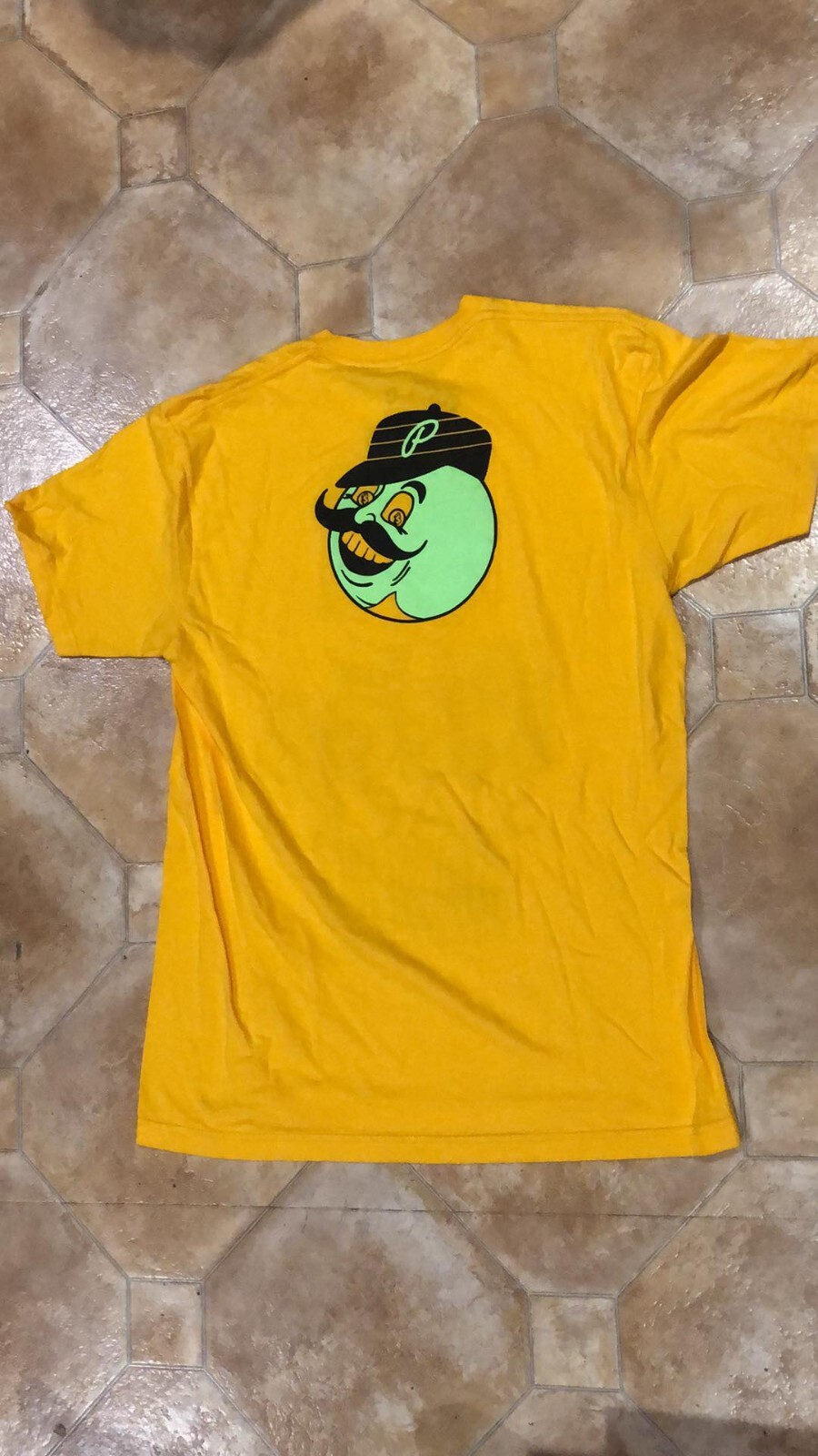 Sherlack Stacks Mega stacks mascot mens shirt pre-owned large HIP HOP RETRO gallery
