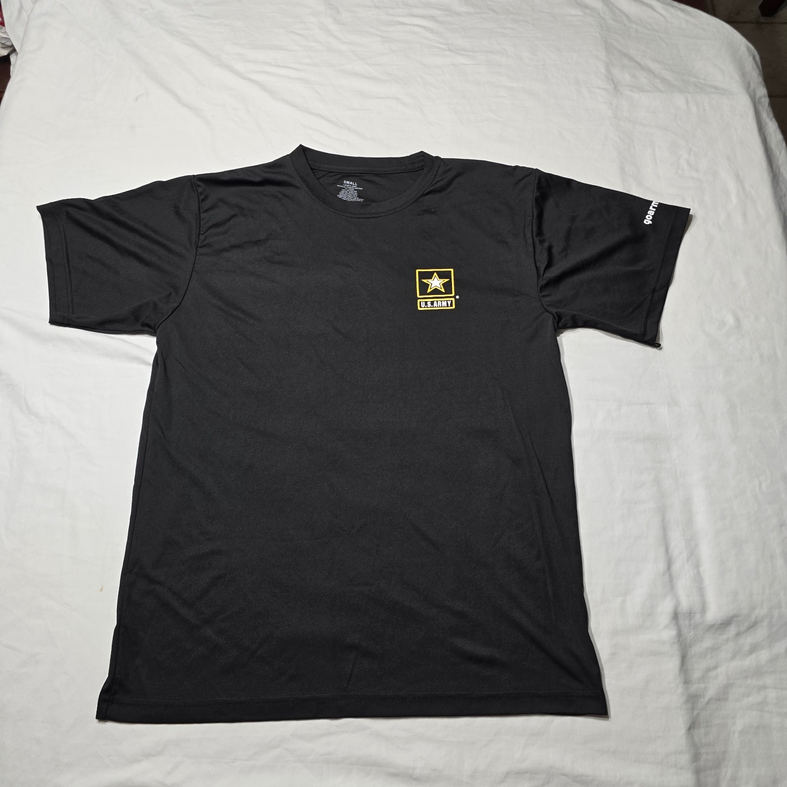 US Army PT Physical Fitness Uniform Performance Black T Shirt Adult Small gallery