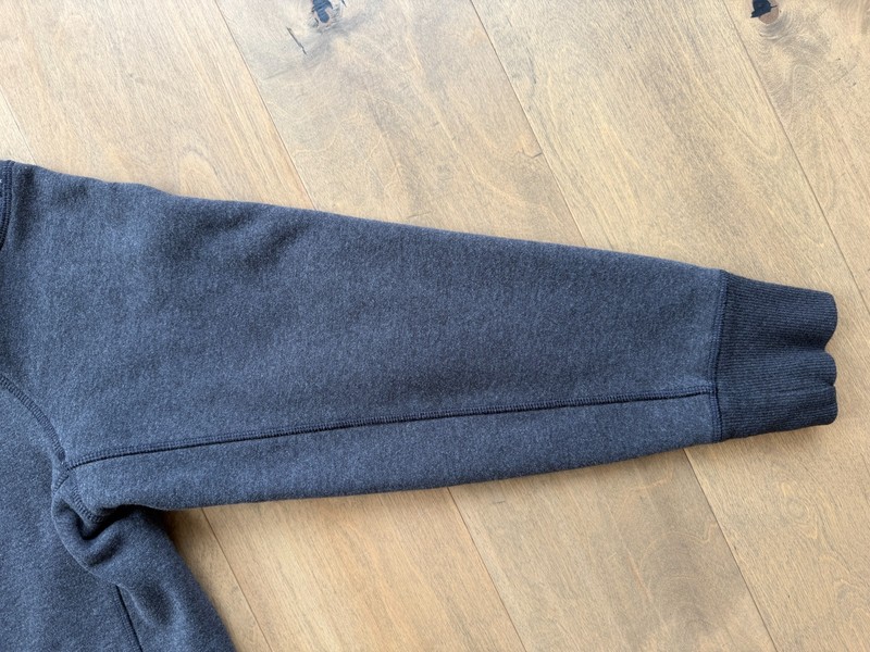 Lululemon Revolve Long Sleeve Sweatshirt Heathered Black M3B34S Men’s Size Large gallery