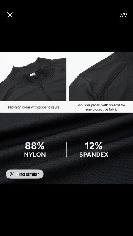 Nebility Compression Long Sleeve Short W/ Reflective Strip Black Lg gallery