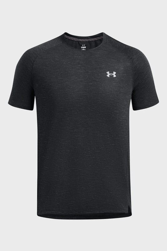 $55 NWT Under Armour Trail Run Short Sleeve T-Shirt Dark Gray Small 1383239-016 gallery