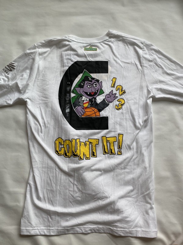 Under Armour Curry x Seasme Street Count Long Sleeve Shirt Medium gallery