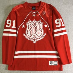 Vintage Southpole MCMXCI 1991 Red Hockey Jersey 1999 Athletic Collection Size XL
