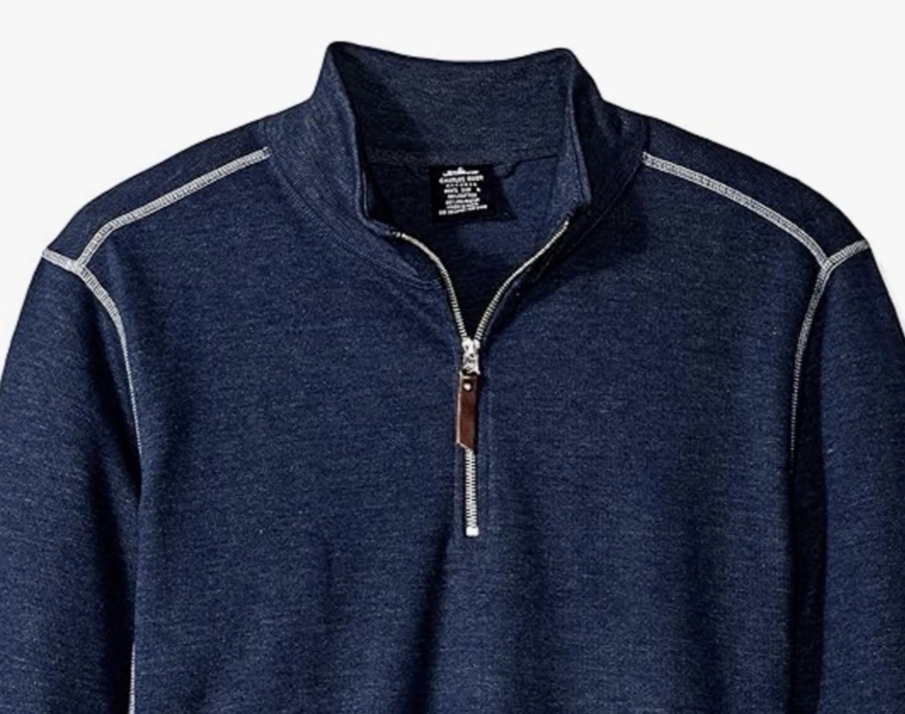 Men's Conway Flatback Bib Pullover Style 9910 Charles River Apparel, Navy, XL gallery