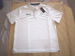 MENS 2XLARGE UNDER ARMOUR AUGUSTA WHITE POLO SHIRT – NWT