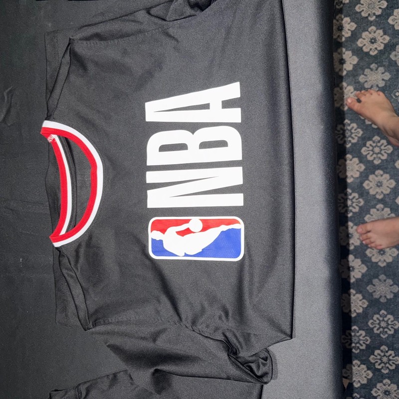 NBA Black Long Sleeve Basketball Shirt gallery