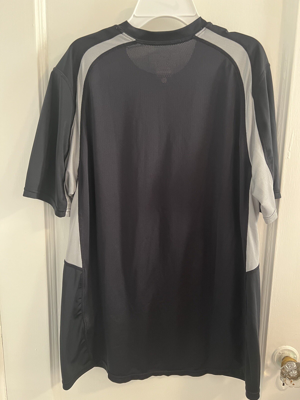Nike Men's Dri-Fit Training Running Shirt Large Short Sleeve Black gallery