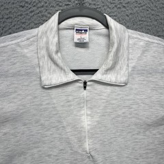 Vintage Patagonia Capilene Shirt Mens Large Gray Midweight Zip-T Base Layer USA