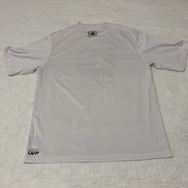 Body Glove white short sleeved ultraviolet protection shirt size XL gallery