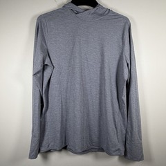 REI Sahara Shade Hoodie Blue Mens Large Sun UPF SPF Long Sleeve
