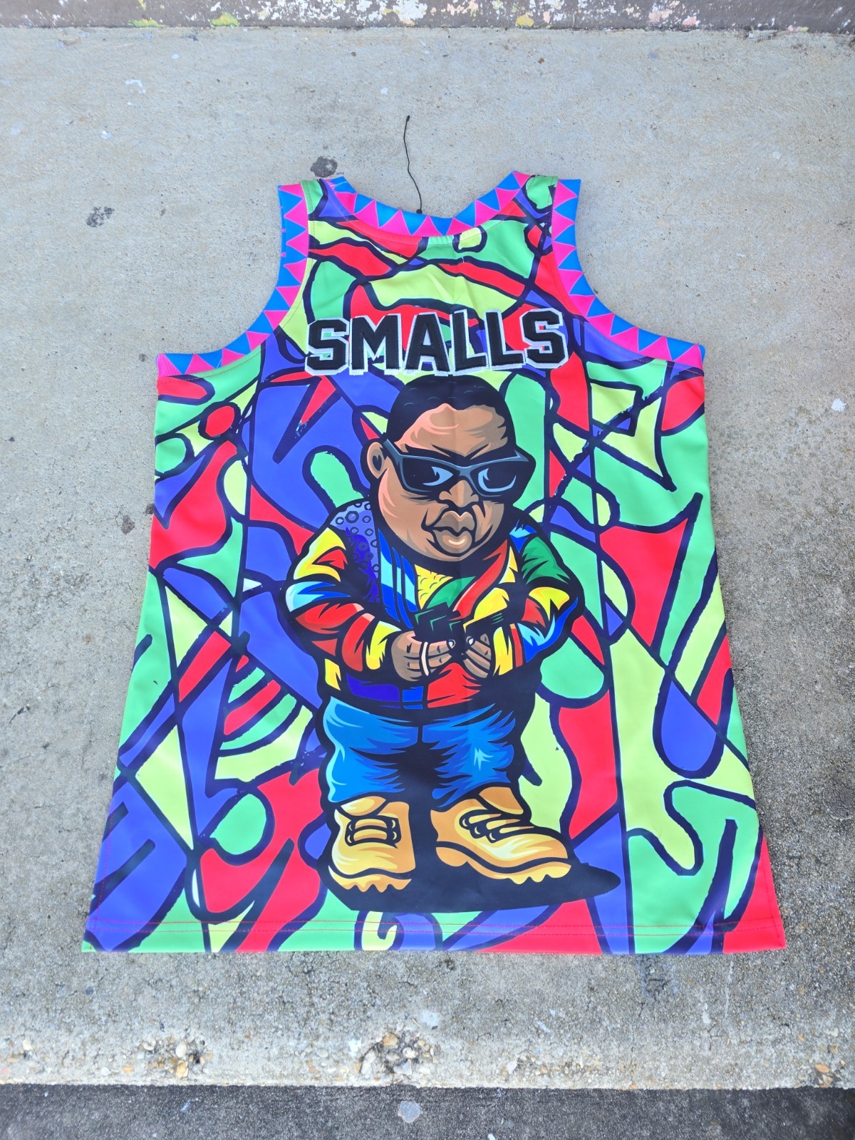 Headgear Classics HGC Biggie Smalls Tank Top Bad Boy Records Graphic Size Small gallery