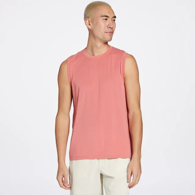 VRST mens icon comfy tank pink rouge | Pink | Size-S. gallery