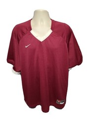 Nike Dri Fit Six Nations Game Adult Burgundy 2XL Jersey