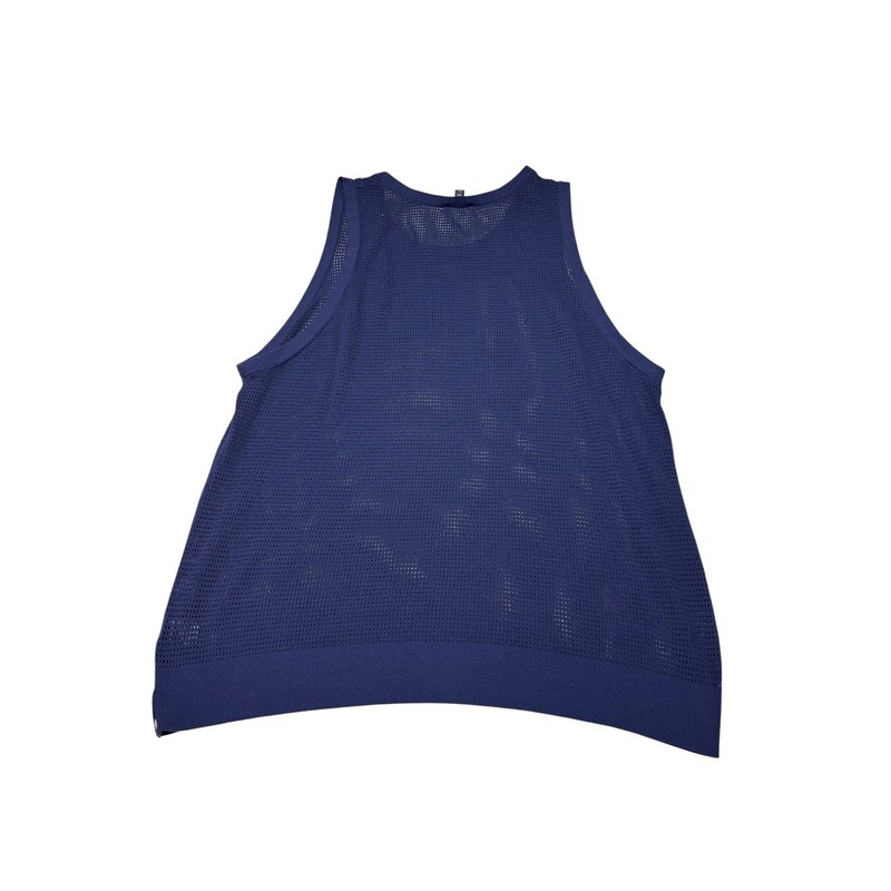 Todd Snyder Tank Top Mens XXL navy blue Luxe Micro Mesh Knit Sleeveless Pullover gallery