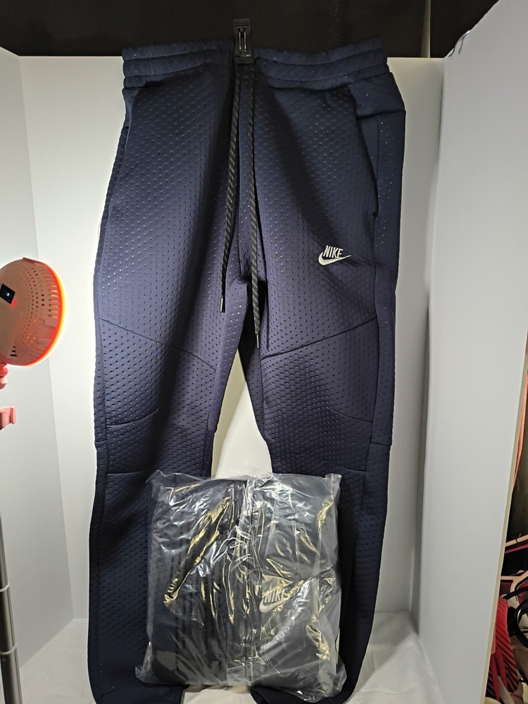 blue nike tech size small new