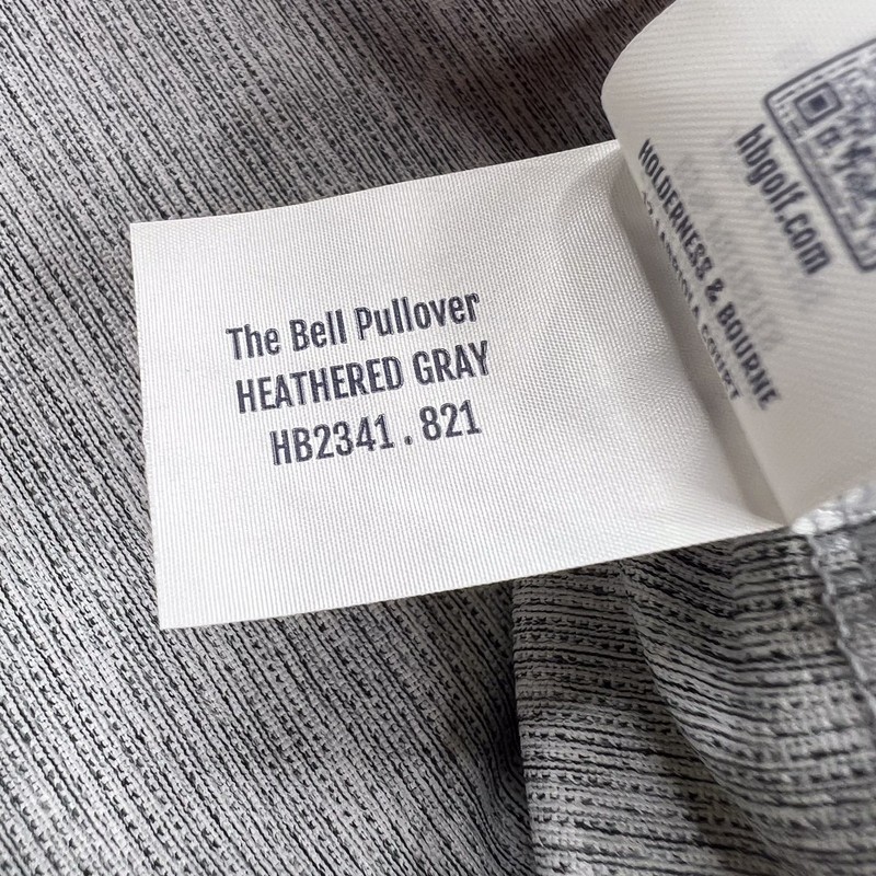 Holderness & Bourne Airation 1/4 Zip Bell Pullover Mens Sz 3XL Gray gallery