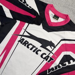 Arcticwear Shirt Mens Medium Multicolor Arctic Cat Long Sleeve Jersey Racing