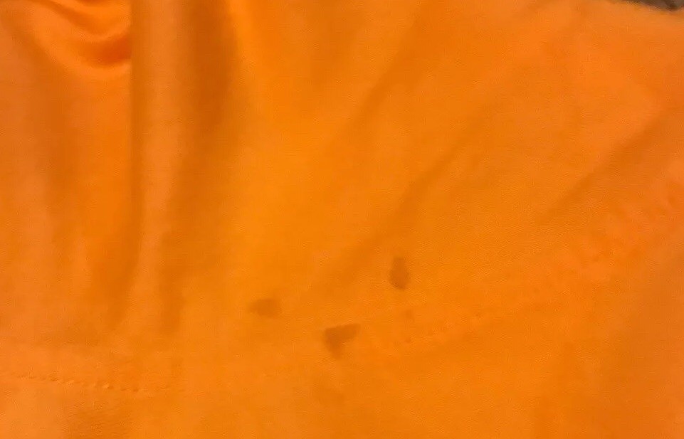 MARTIN Timeless As The Game Orange Long Sleeve Shirt Size Medium Nwot gallery