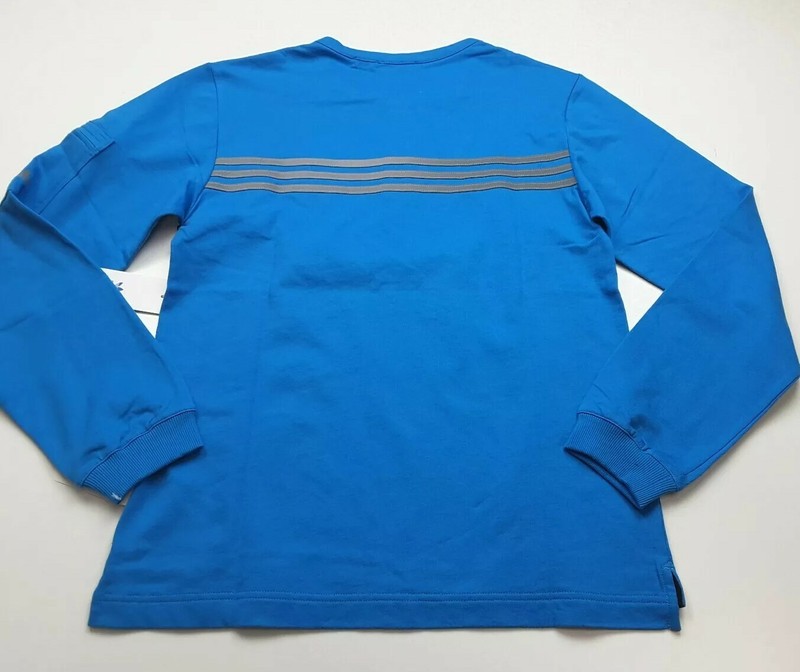 Adidas Opening Ceremony 2012 Henley Pullover Pool Blue Size S gallery