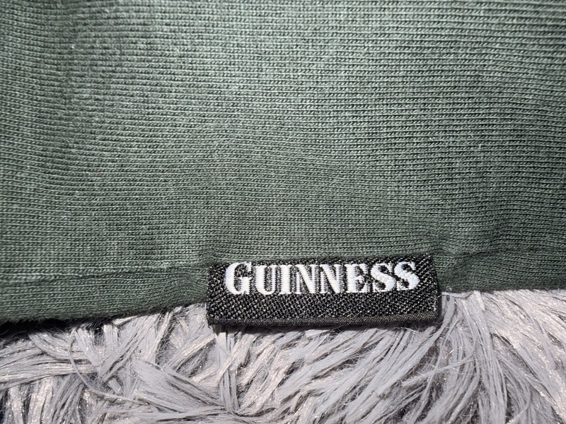 Vintage 90s Guinness Rugby Shirt Long Sleeve Green Black Irish Jersey XL gallery