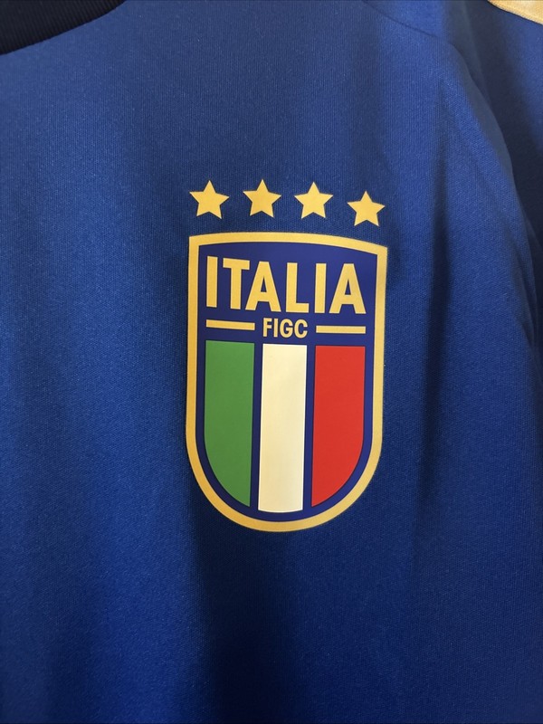 adidas Mens Italy 26 Home Fan Short-Sleeve Jersey Size: Medium (NEW WITH TAGS) gallery
