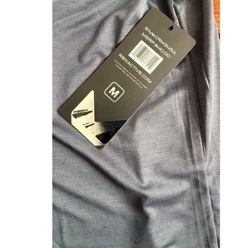 RBX Active Performance Tank Top Gray Sleeveless CRM345A Workout Gym Medium gallery