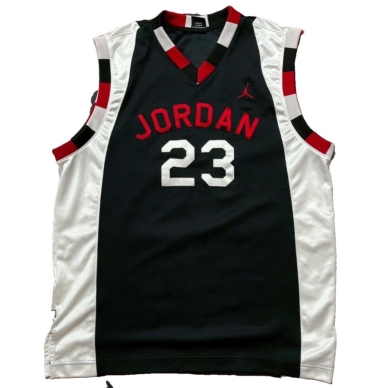 Vintage 00s Nike Jordan Brand 23 Game Shirt Jersey Chicago Bulls Colors L Y2K gallery