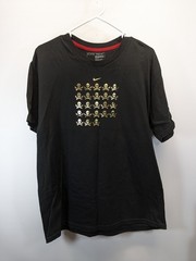 Nike Men’s Size XL Golden Football Helmet Skull Crossbones Next? Shirt